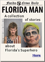 A collection of stories about Florida's favorite superhero. His super power? He can shape-shift into another human with even crazier looks and actions. This all started when people noticed that every news story about a man living in Florida doing something to get him into the news and trouble started: ''Florida Man Does This or That''.